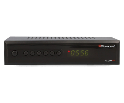 Tuner DVB-T / DVB-T2 OPTICUM DVB-S2 OPTICUM AX 300 PLUS PVR